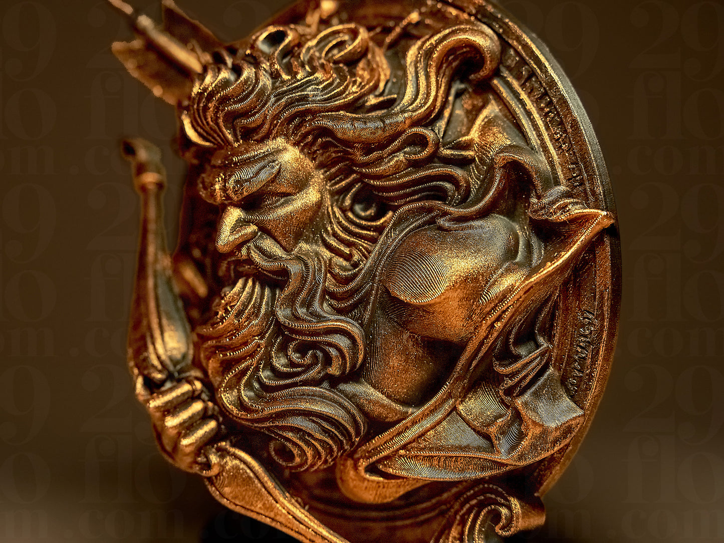 Strzelec Zodiak Znak Zdobiony, Ręcznie Malowany, Rzeźba, Statuetka, Figurka Dekoracyjna na Prezent