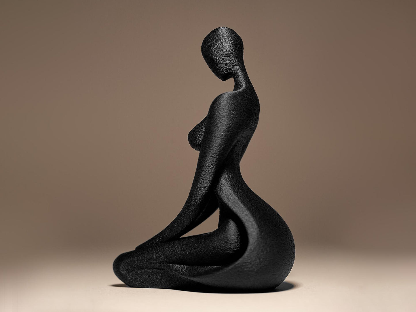 Sensual Woman 3D Printed Sculpture, Statue, Figure, Figurine Home Decoration