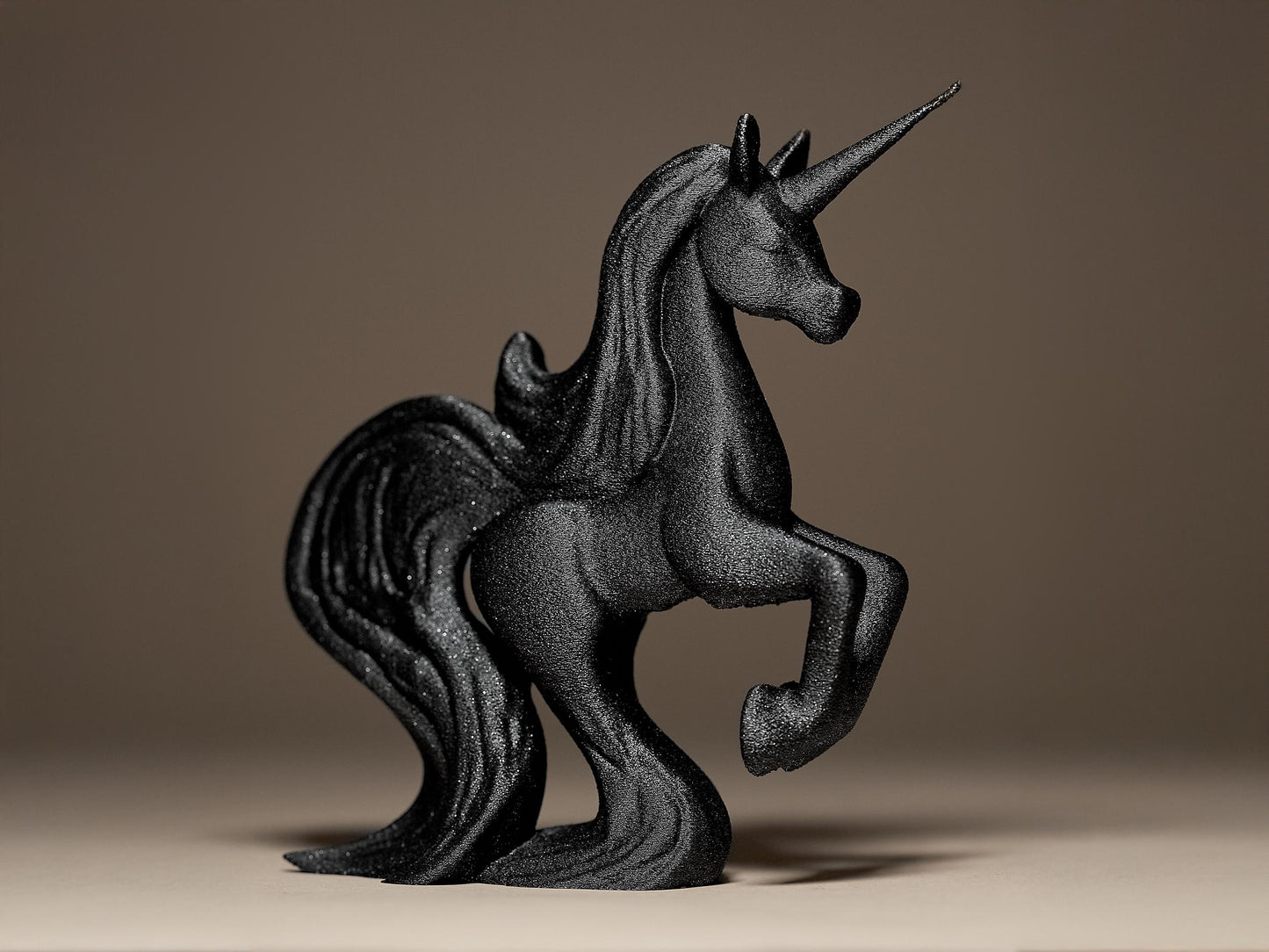 Unicorn 3D Printed Sculpture, Statue, Figure, Figurine Home Decoration