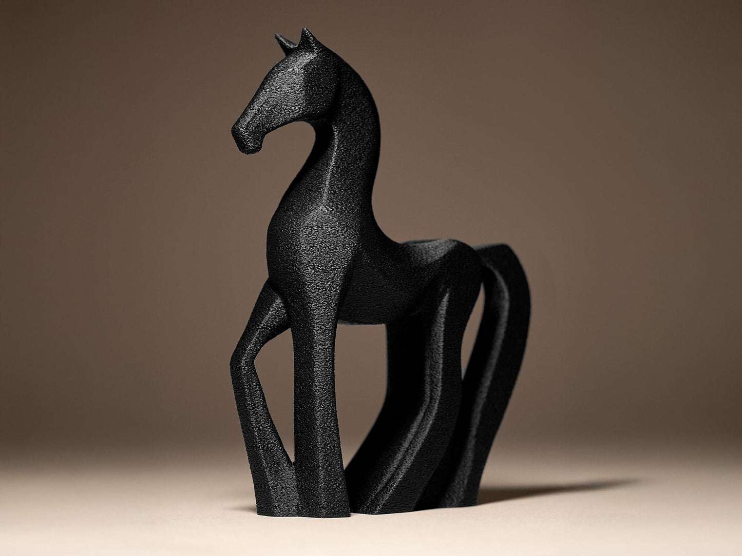 Modern Horse Decorative 3D Printed Sculpture, Statue, Figure, Figurine Home Decoration