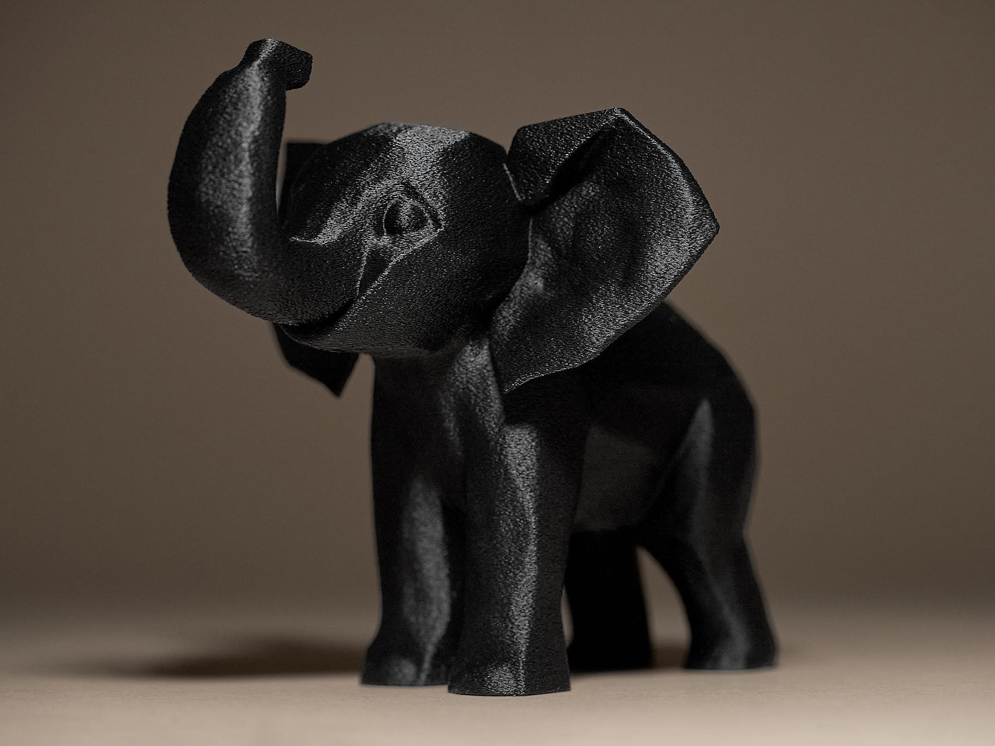 Elephant Modern Decorative 3D Printed Sculpture, Statue, Figure, Figurine Home Decoration