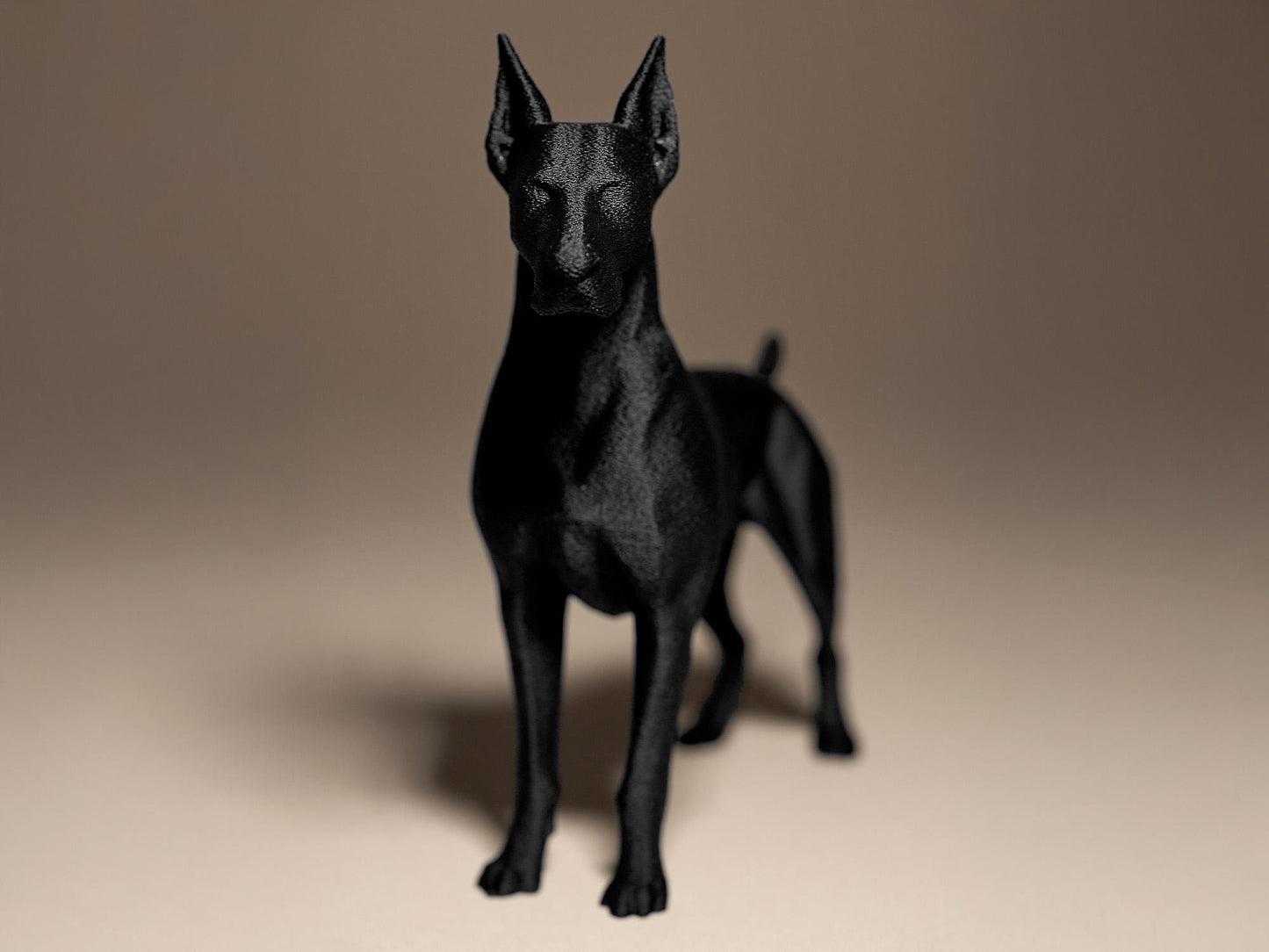 Geometric DOBERMAN Dog Decorative 3D Printed Sculpture, Statue, Figure, Figurine Home Decoration