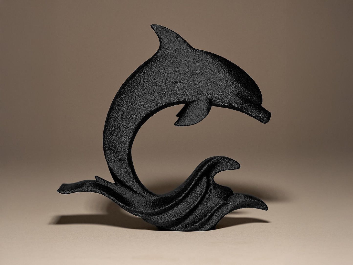 Dolphin Decorative 3D Printed Sculpture, Statue, Figure, Figurine Home Decoration