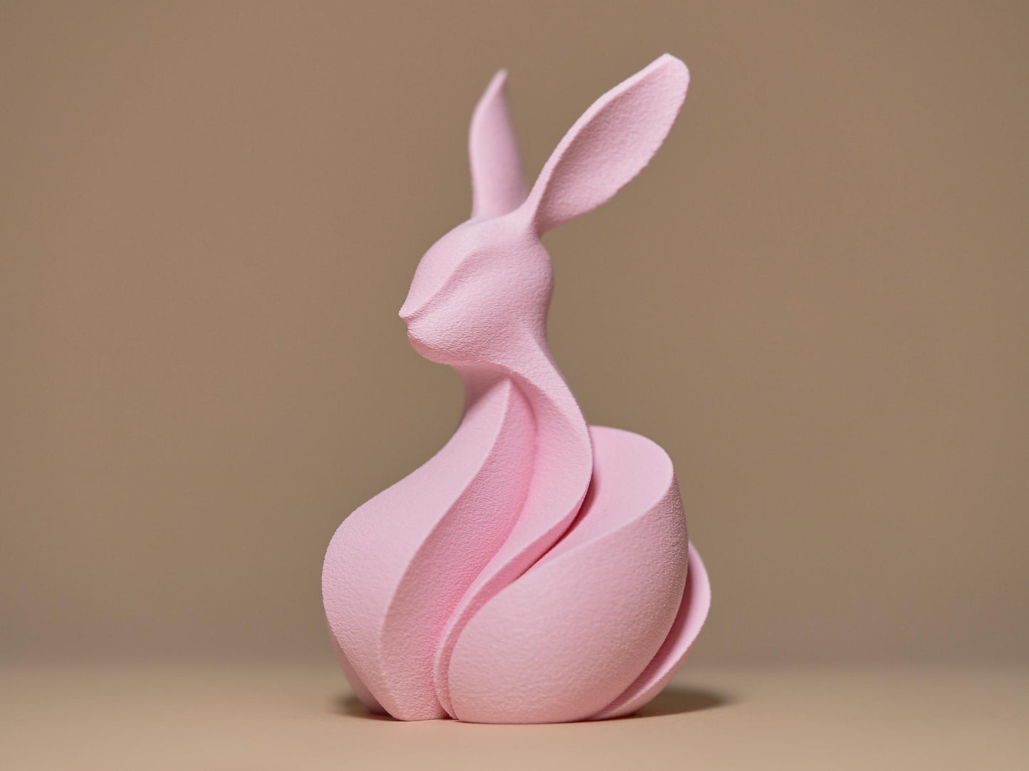 Bunny Modern Decorative 3D Printed Sculpture, Statue, Figure, Figurine Home Decoration