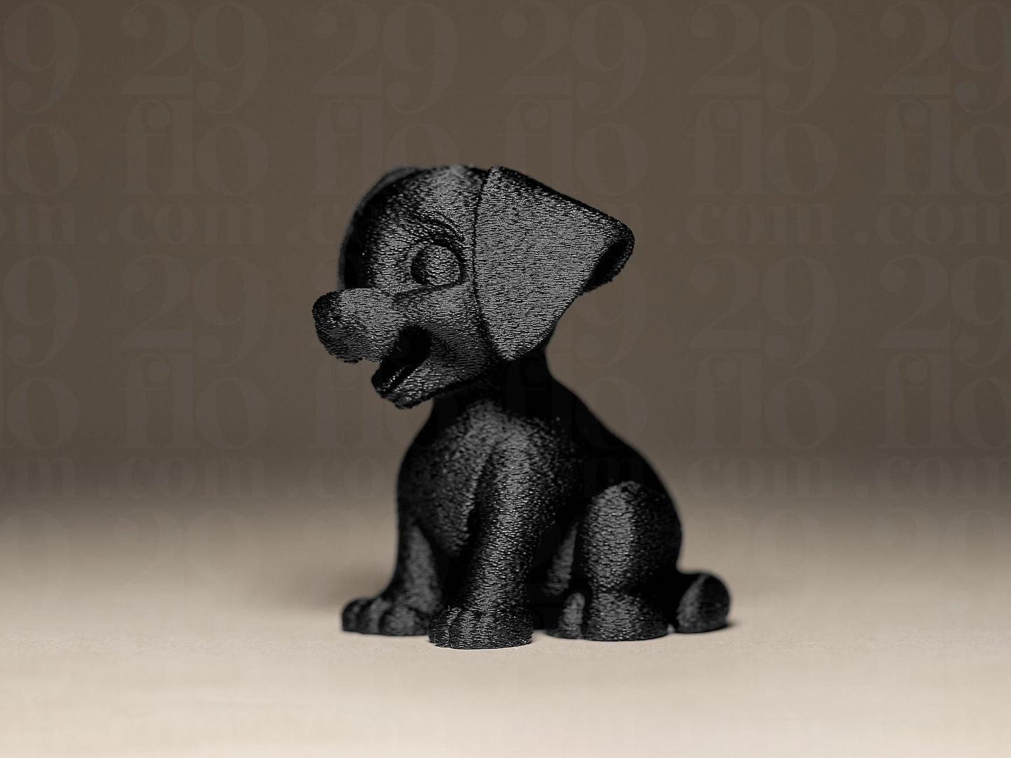 Puppy Labrador Dog Decorative 3D Printed Sculpture, Statue, Figure, Figurine Home Decoration