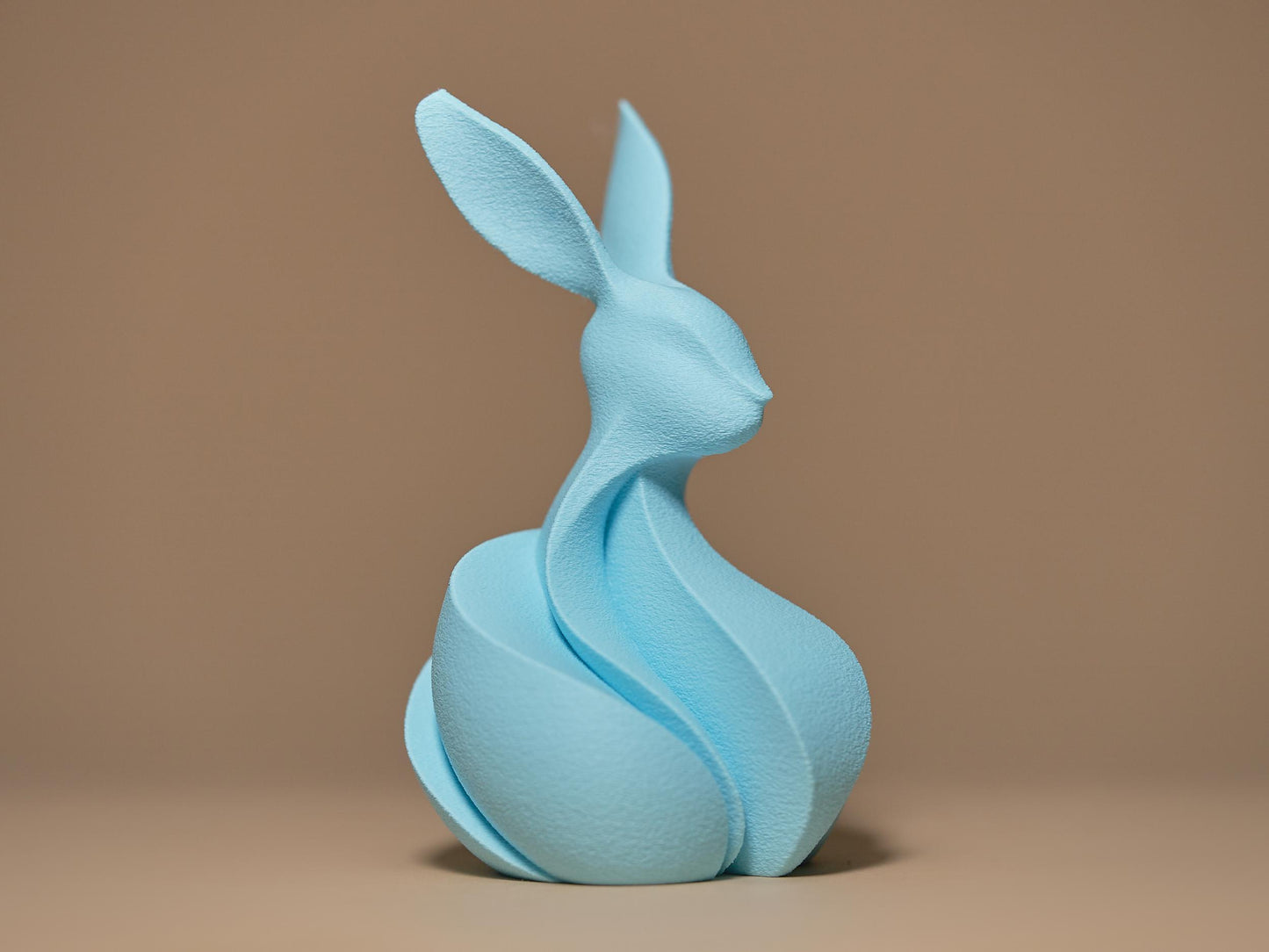 Bunny Modern Decorative 3D Printed Sculpture, Statue, Figure, Figurine Home Decoration