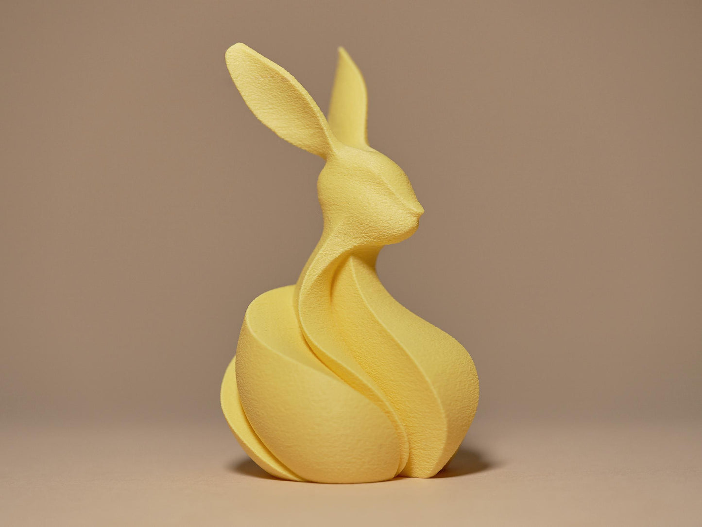 Bunny Modern Decorative 3D Printed Sculpture, Statue, Figure, Figurine Home Decoration