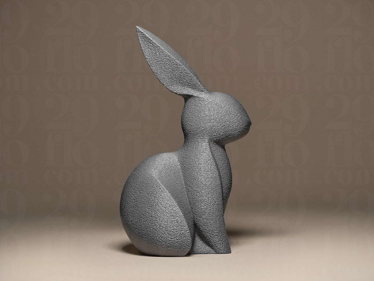 Bunny Decorative 3D Printed Sculpture, Statue, Figure, Figurine Home Decoration