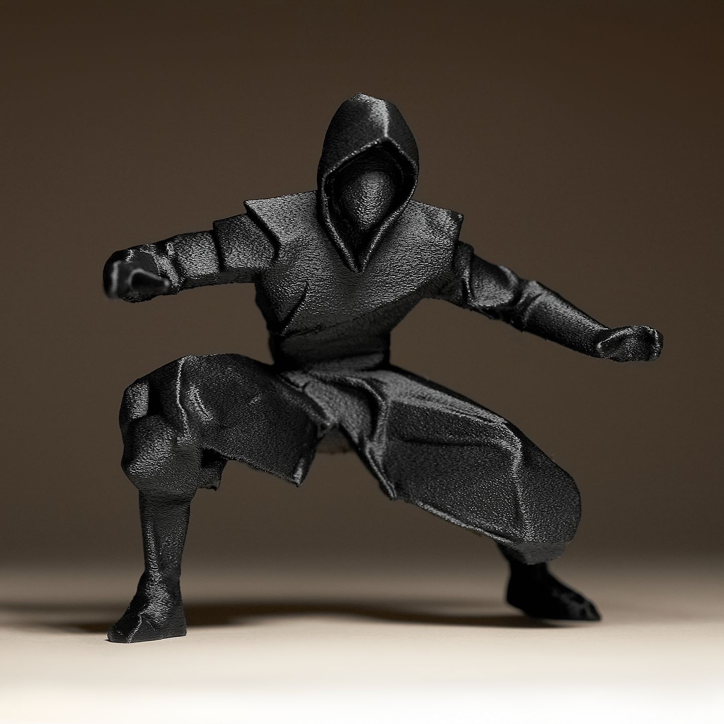 Nocny Ninja Wojownik Figurka Dekoracyjna