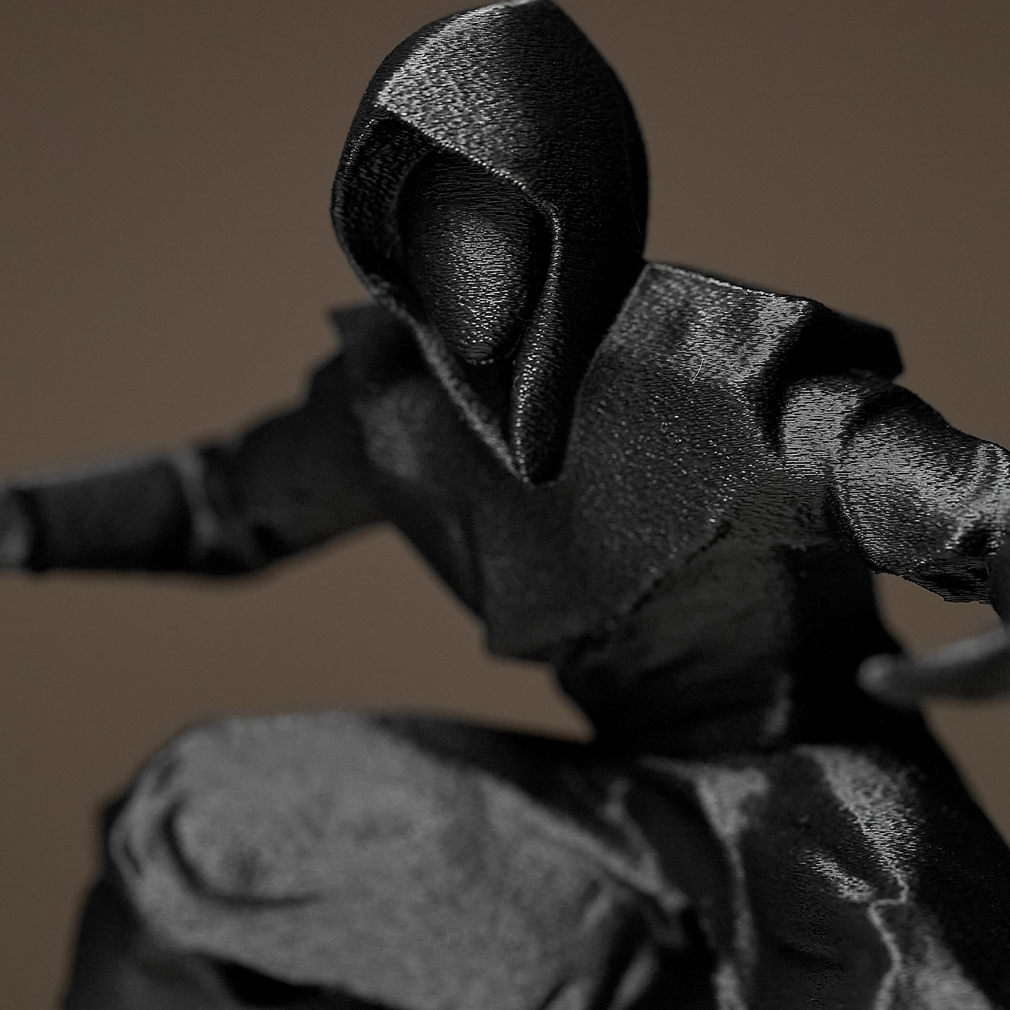 Nocny Ninja Wojownik Figurka Dekoracyjna