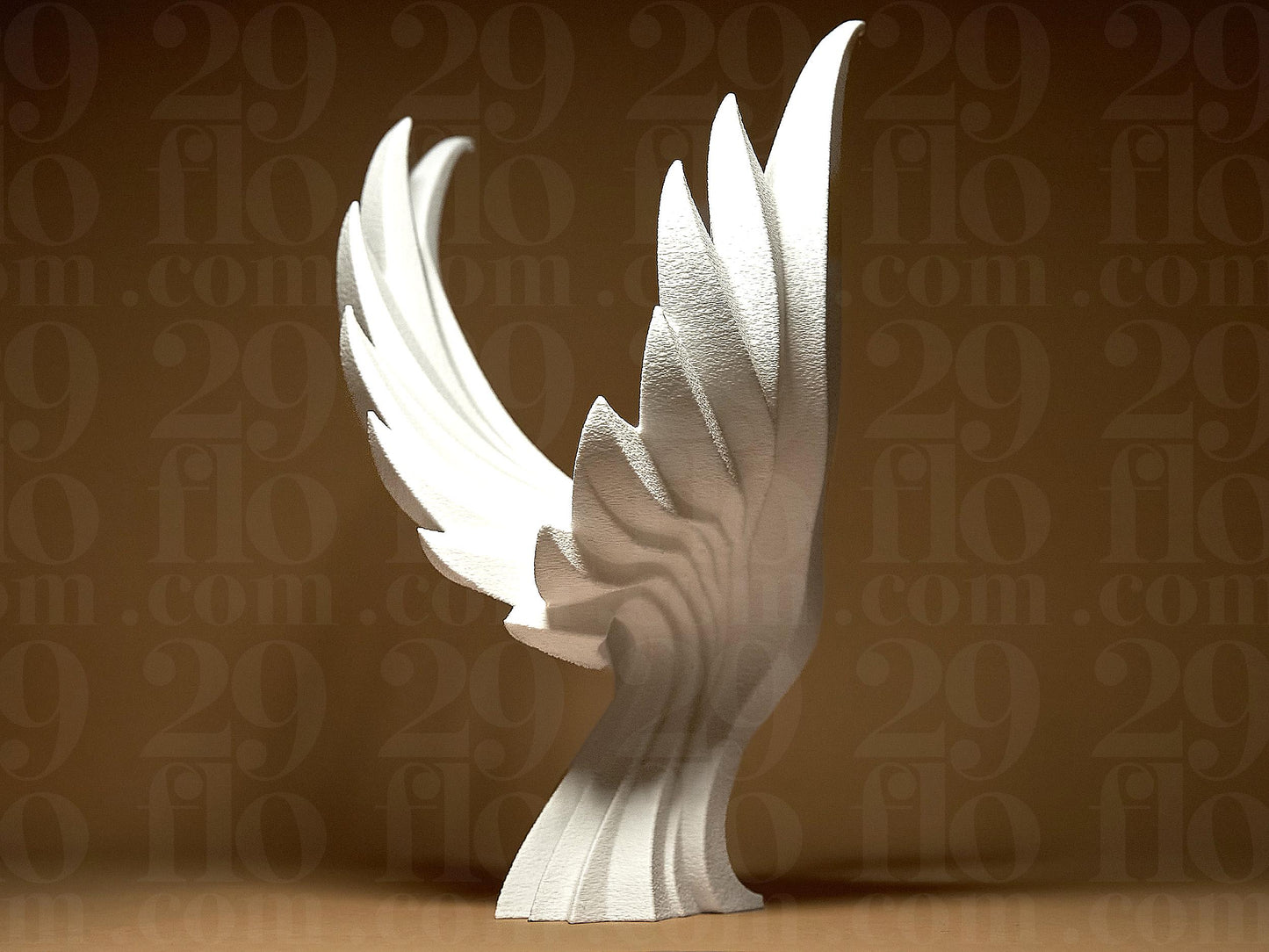 Phoenix 3D Printed Geometric Figurine Statue Decoration Home Bird