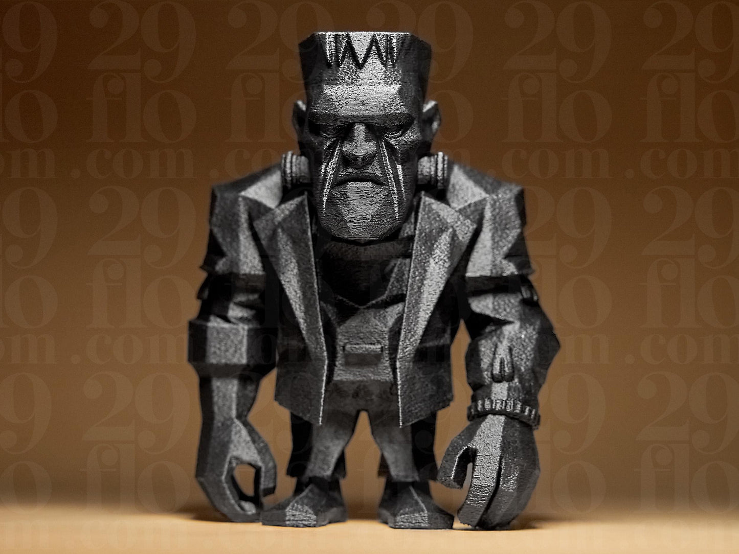 Frankenstein 3D Printed Scary Figurine Halloween Decoration