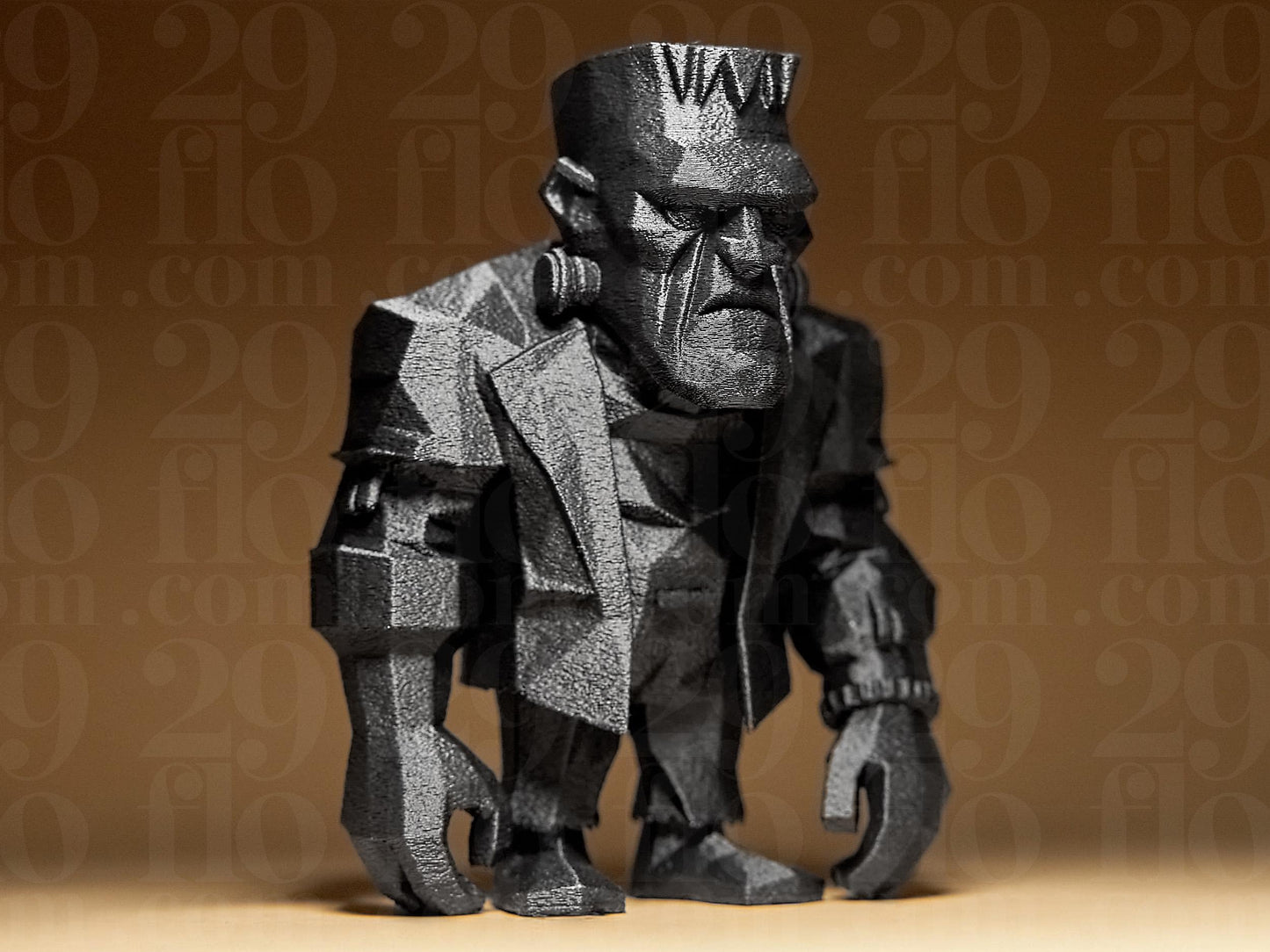 Frankenstein 3D Printed Scary Figurine Halloween Decoration