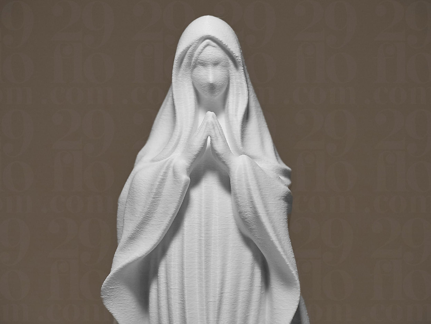 Modern Saint Mary 3D Printed Sculpture, Statue, Figure, Figurine Home Decoration