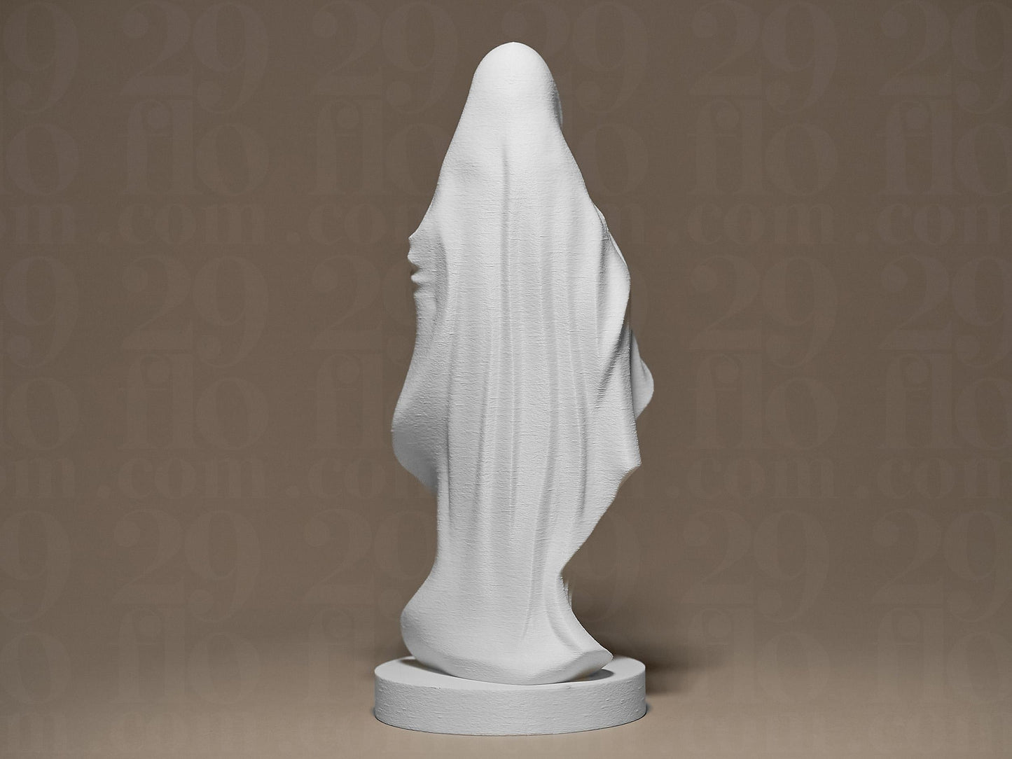 Modern Saint Mary 3D Printed Sculpture, Statue, Figure, Figurine Home Decoration