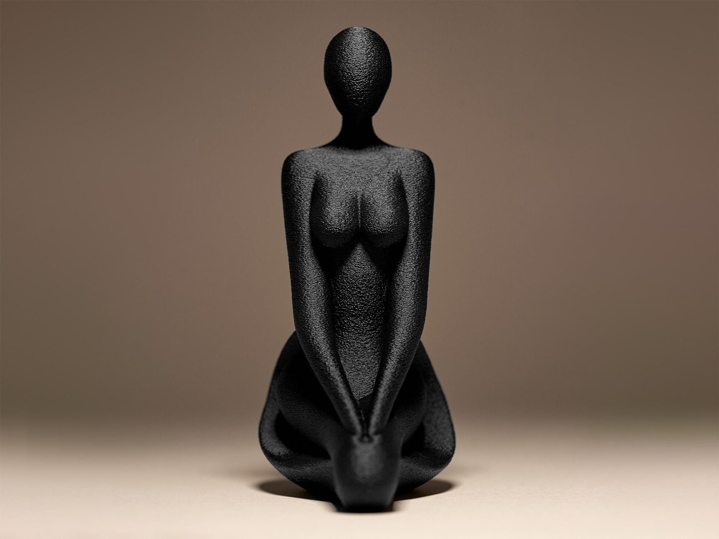 Sensual Woman 3D Printed Sculpture, Statue, Figure, Figurine Home Decoration