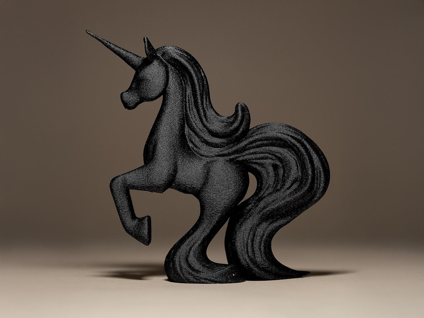 Unicorn 3D Printed Sculpture, Statue, Figure, Figurine Home Decoration