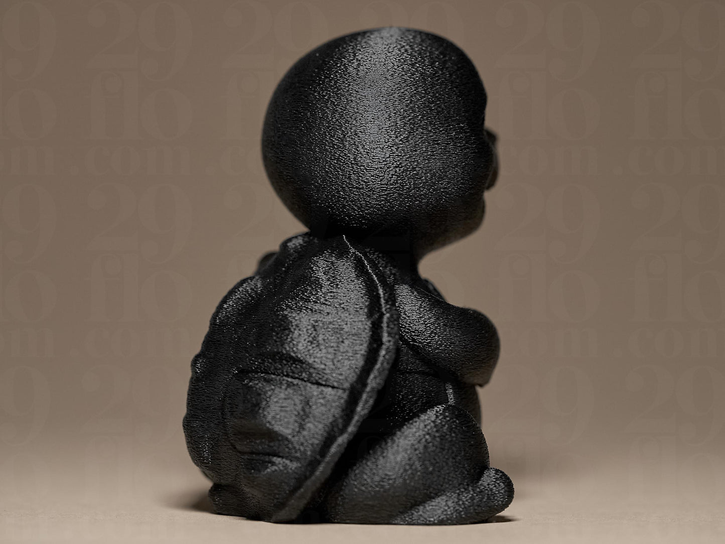 Cute Turtle 3D Printed Sculpture, Statue, Figure, Figurine Home Decoration