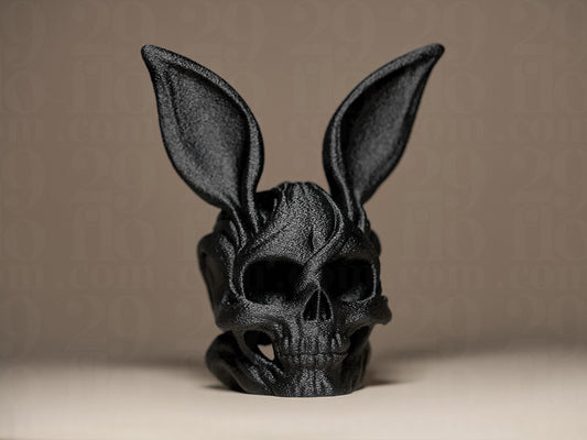 Rabbit SKULL 3D Printed Sculpture, Statue, Figure, Figurine Home Decoration