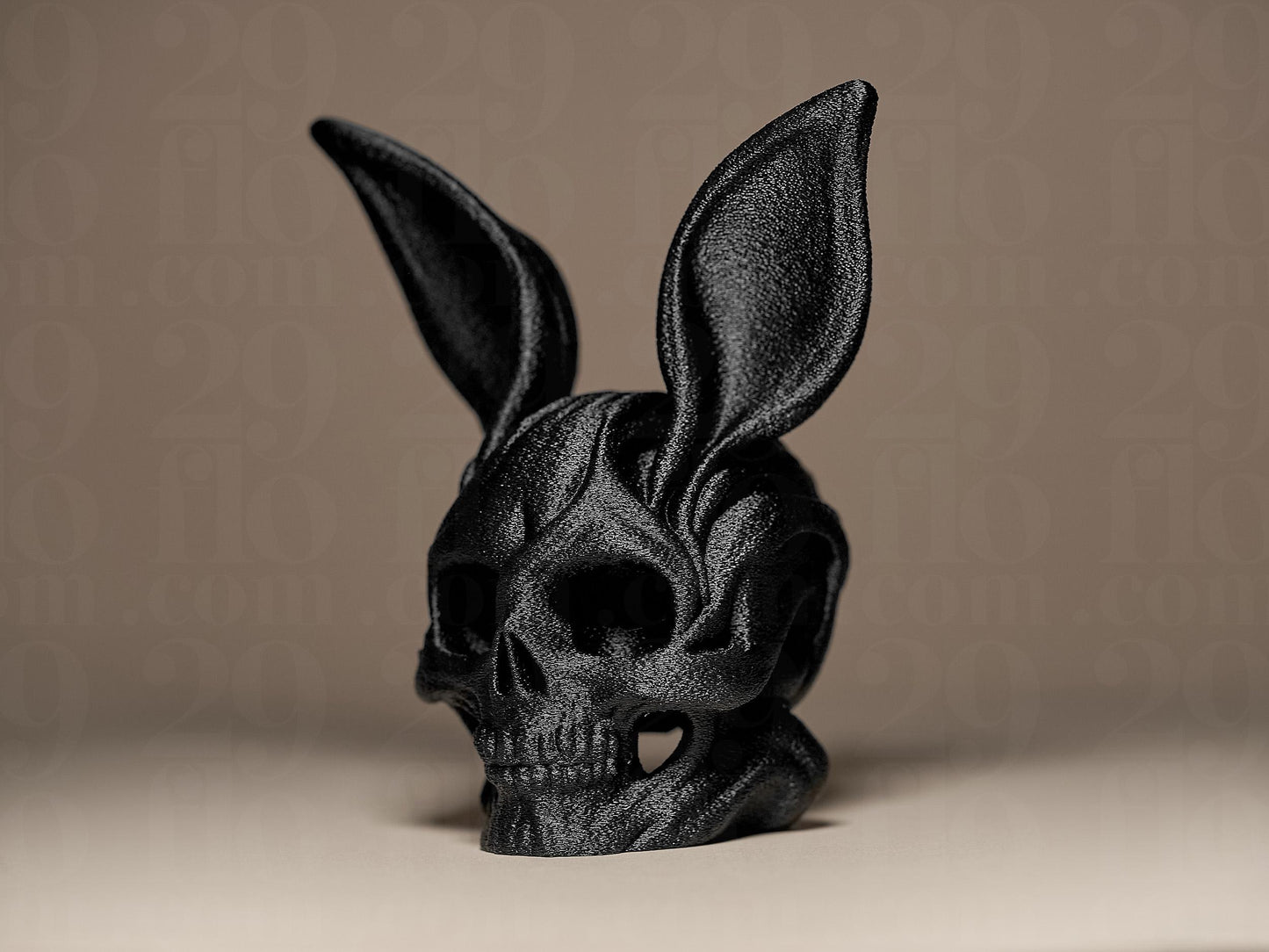 Rabbit SKULL 3D Printed Sculpture, Statue, Figure, Figurine Home Decoration