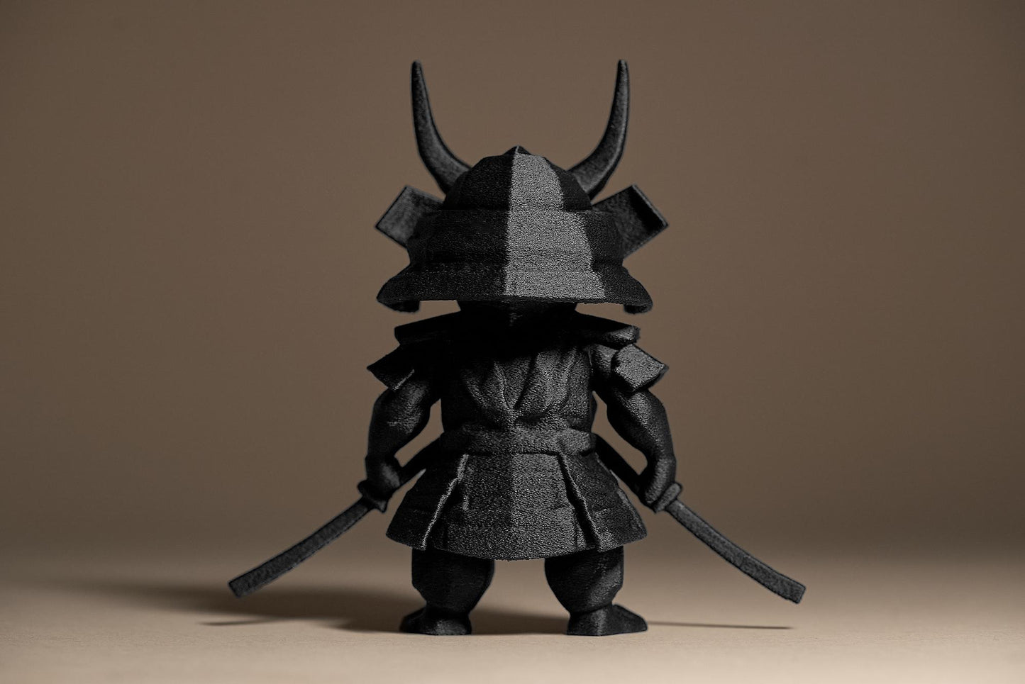 Mini SAMURAI 3D Printed Sculpture, Statue, Figure, Figurine Home Decoration