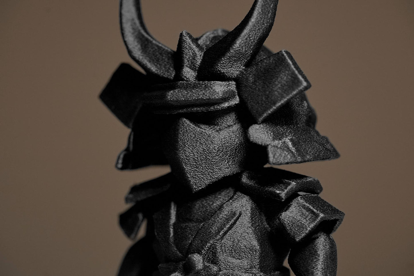 Mini SAMURAI 3D Printed Sculpture, Statue, Figure, Figurine Home Decoration