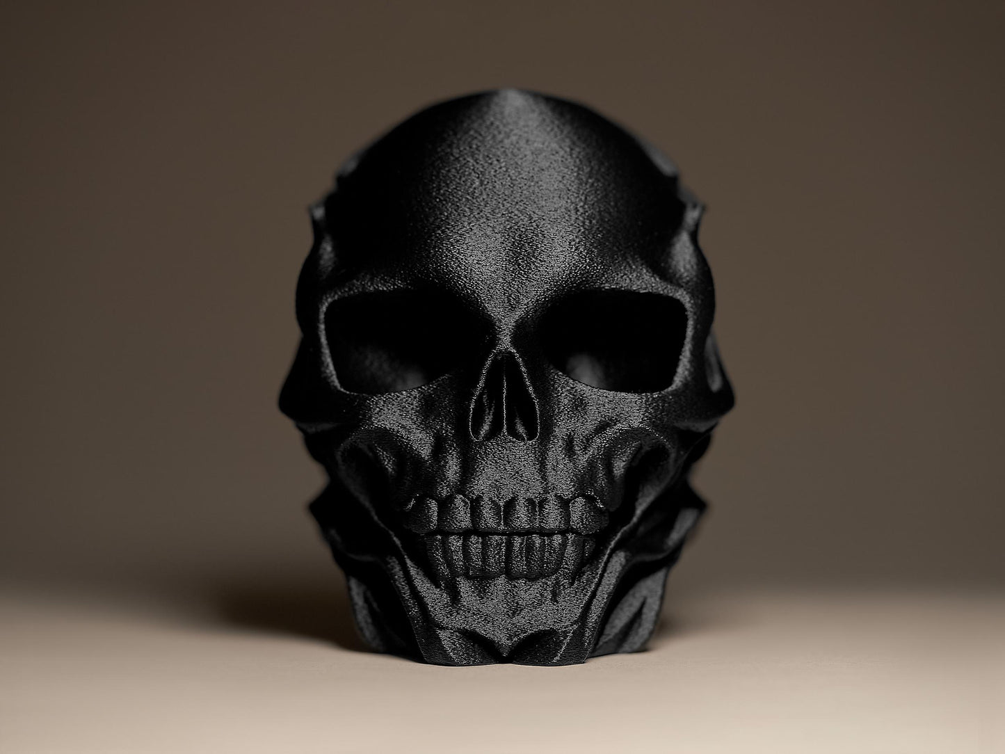SKULL 3D Printed Sculpture, Statue, Figure, Figurine Home Decoration