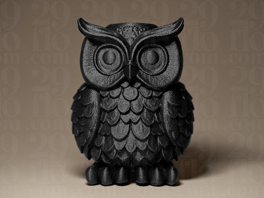 Modern OWL 3D Printed Sculpture, Statue, Figure, Figurine Home Decoration