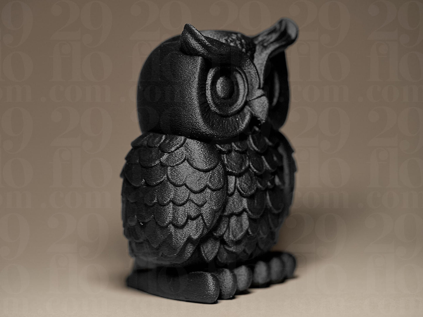 Modern OWL 3D Printed Sculpture, Statue, Figure, Figurine Home Decoration