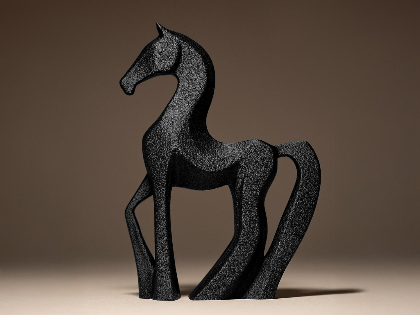 Modern Horse Decorative 3D Printed Sculpture, Statue, Figure, Figurine Home Decoration