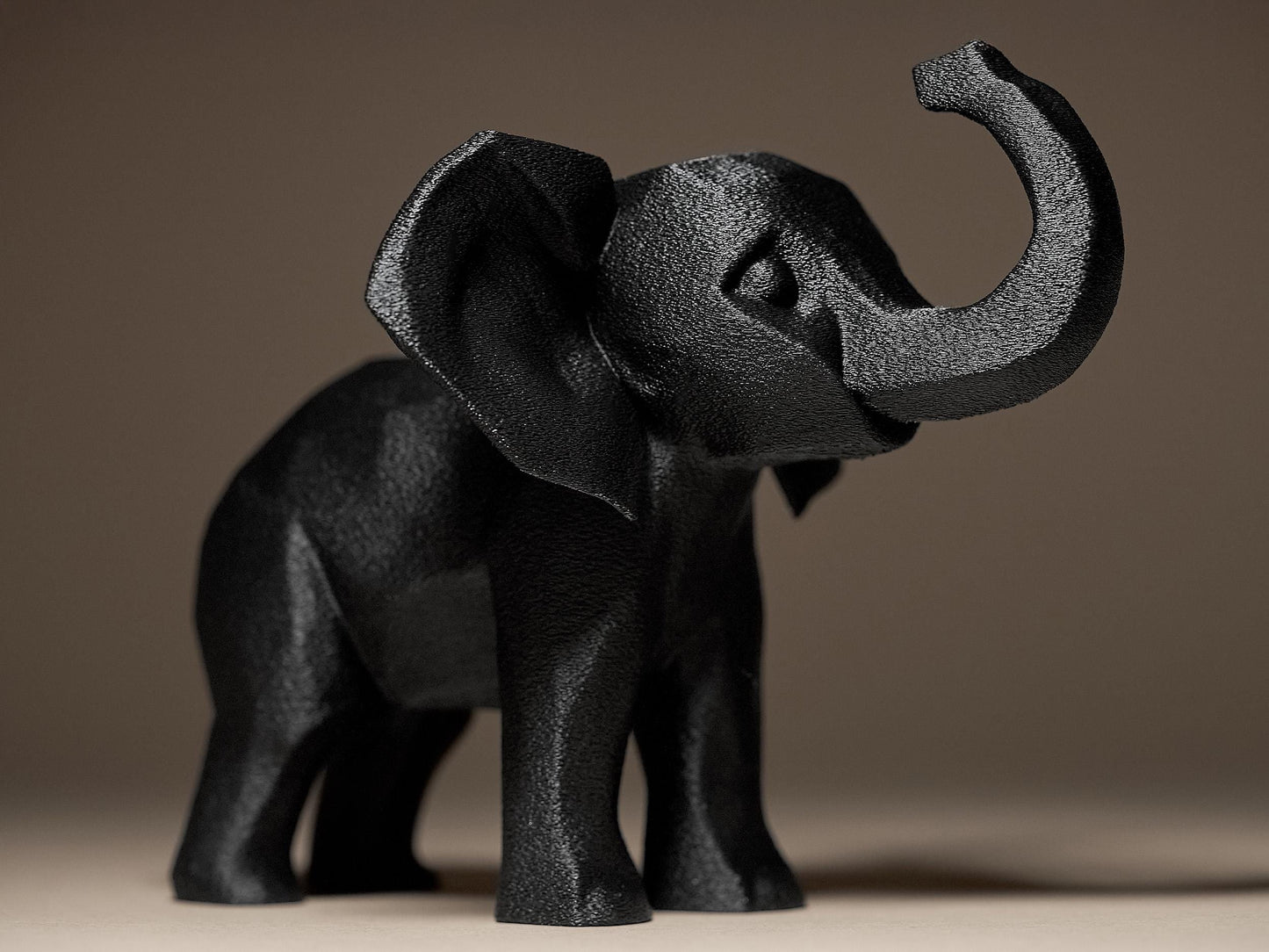 Elephant Modern Decorative 3D Printed Sculpture, Statue, Figure, Figurine Home Decoration