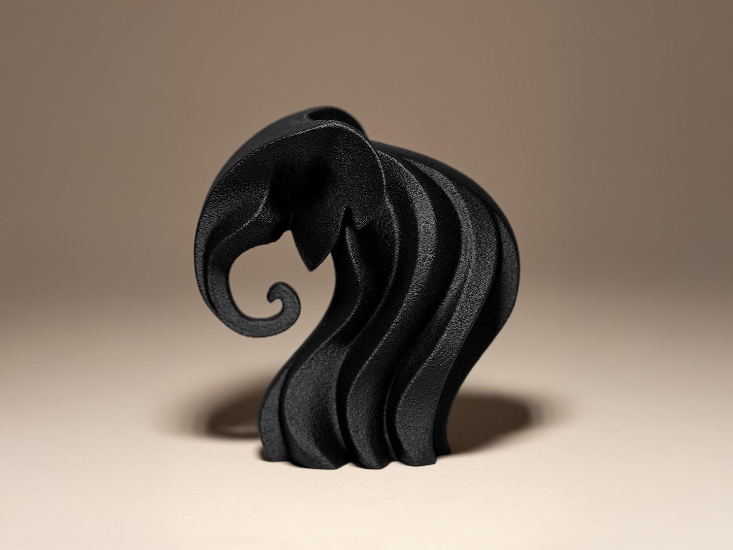 Elephant Modern Decorative 3D Printed Sculpture, Statue, Figure, Figurine Home Decoration