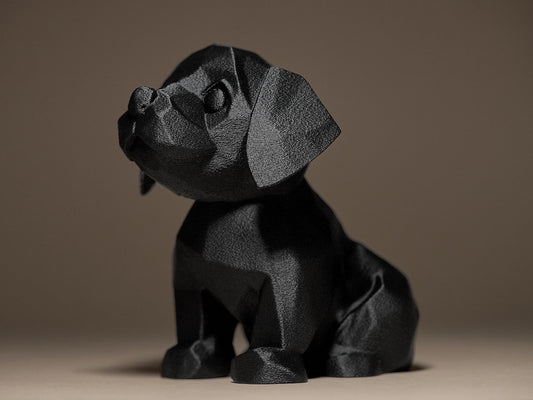 Geometric PUPPY Dog Decorative 3D Printed Sculpture, Statue, Figure, Figurine Home Decoration