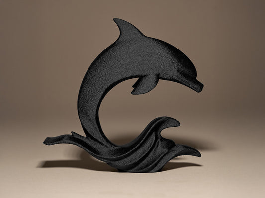 Dolphin Decorative 3D Printed Sculpture, Statue, Figure, Figurine Home Decoration