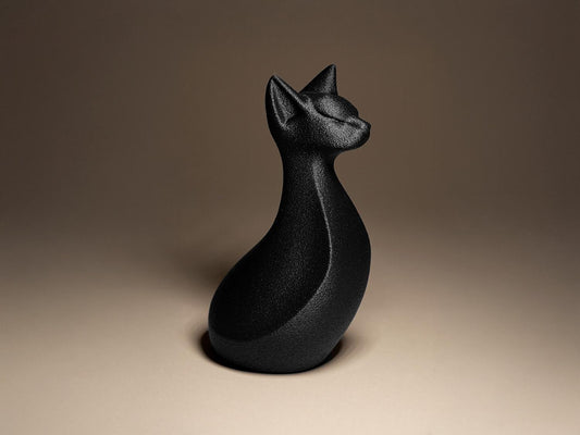 Cat Decorative 3D Printed Sculpture, Statue, Figure, Figurine Home Decoration