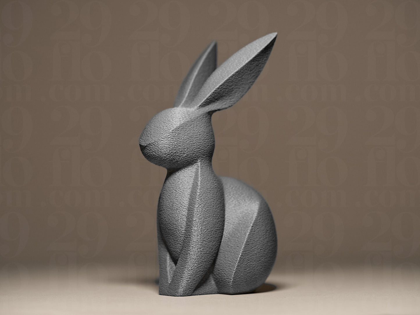Bunny Decorative 3D Printed Sculpture, Statue, Figure, Figurine Home Decoration
