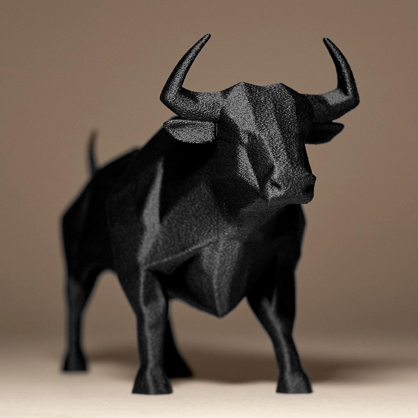 Bull Decorative 3D Printed Sculpture, Statue, Figure, Figurine Home Decoration