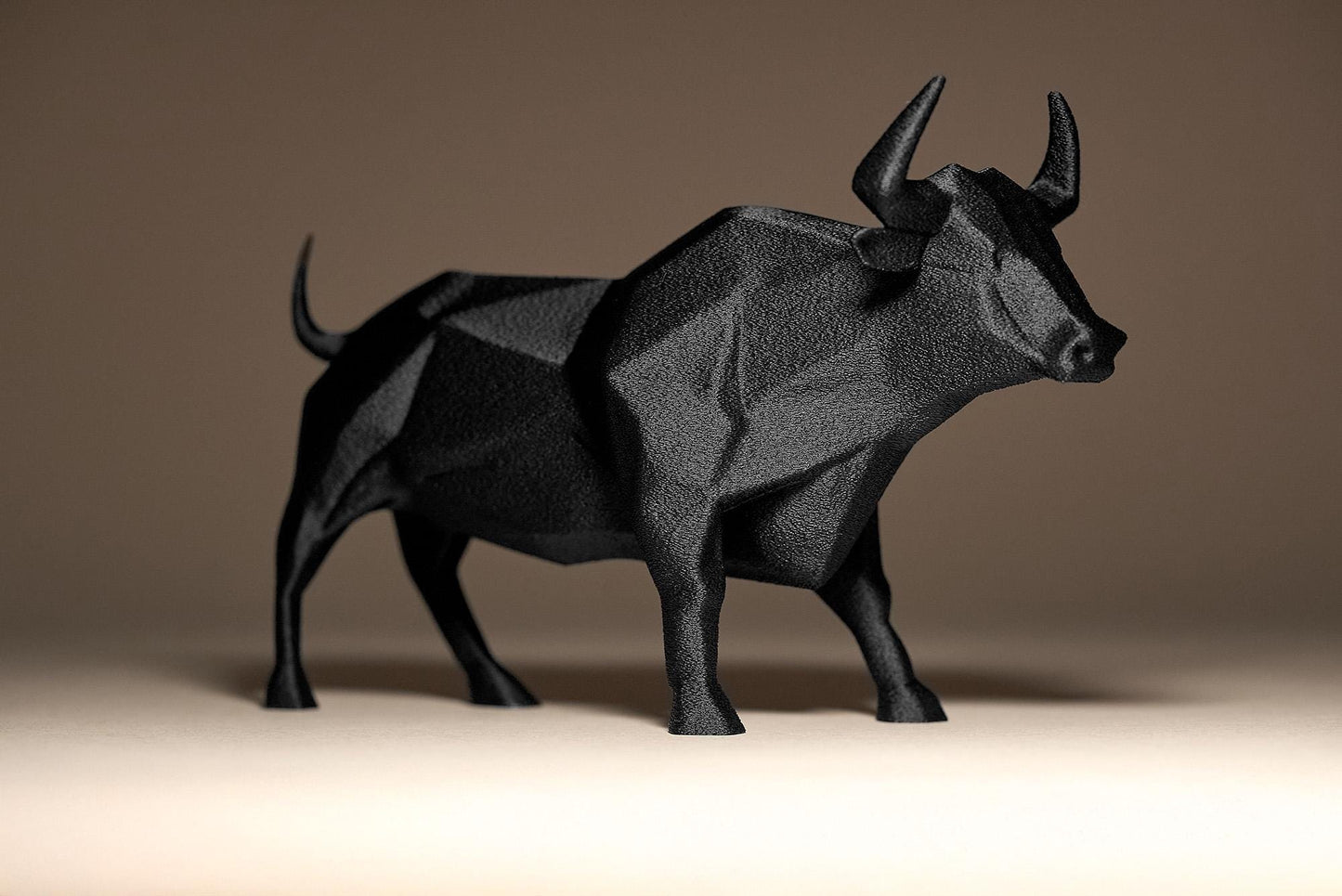 Bull Decorative 3D Printed Sculpture, Statue, Figure, Figurine Home Decoration