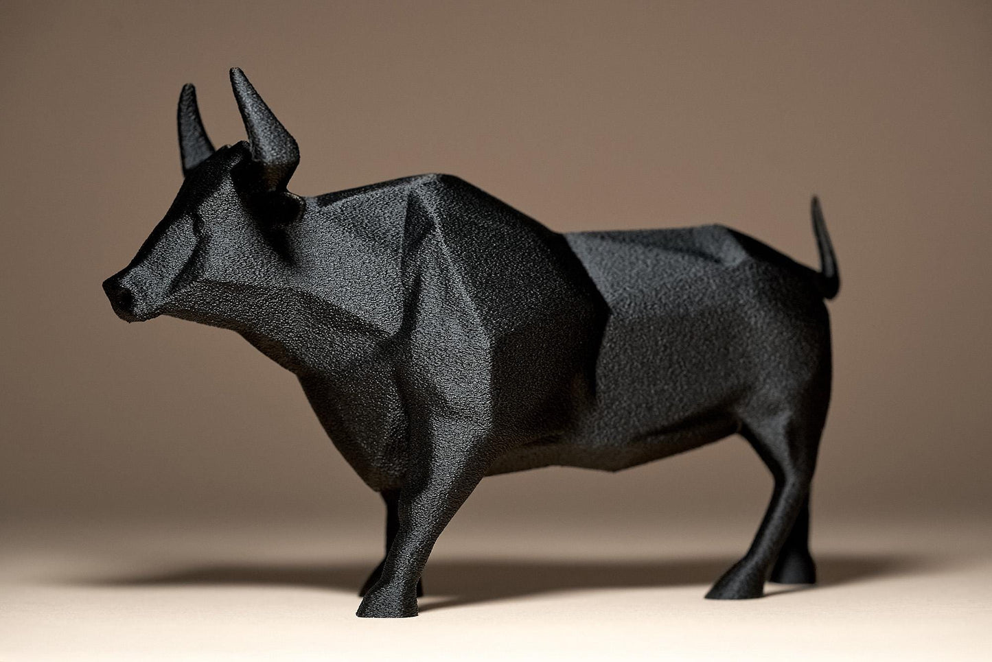 Bull Decorative 3D Printed Sculpture, Statue, Figure, Figurine Home Decoration