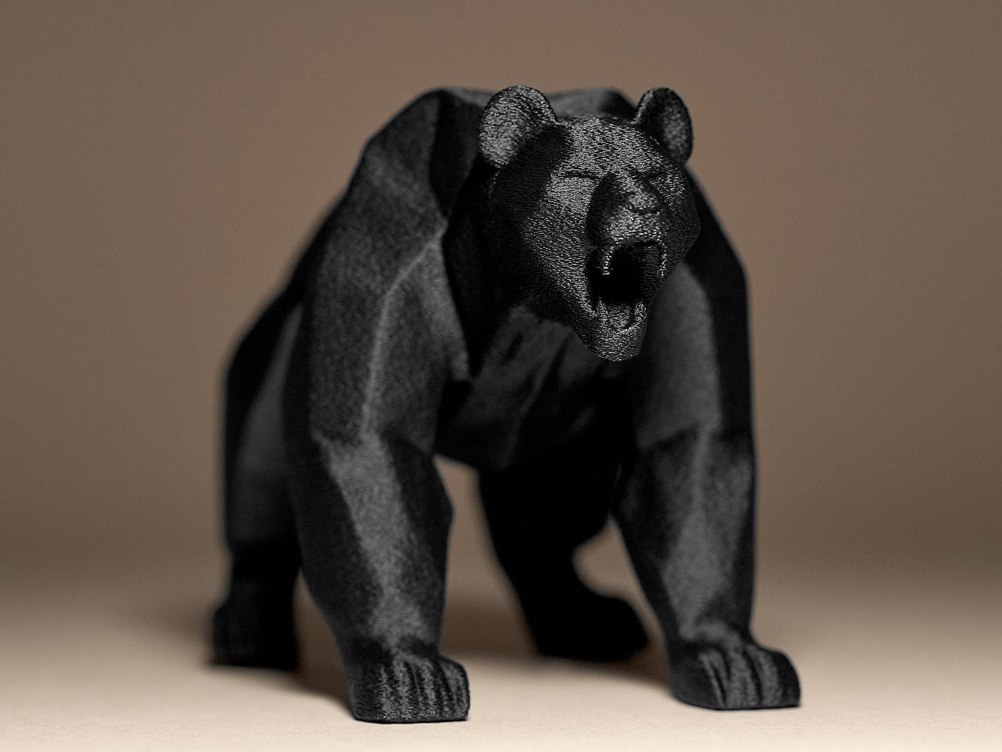 Bear Decorative 3D Printed Sculpture, Statue, Figure, Figurine Home Decoration