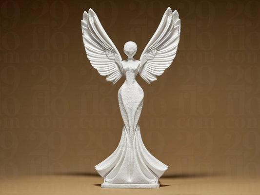 Angel Modern Abstract Decorative Saint 3D Printed Sculpture, Statue, Figure, Figurine Home Decoration