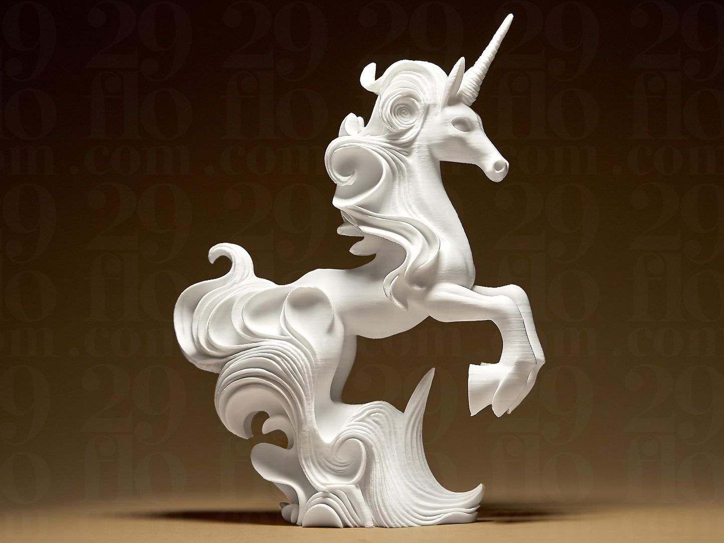 Unicorn 3D Printed Sculpture, Statue, Figure, Figurine Home Modern Decoration