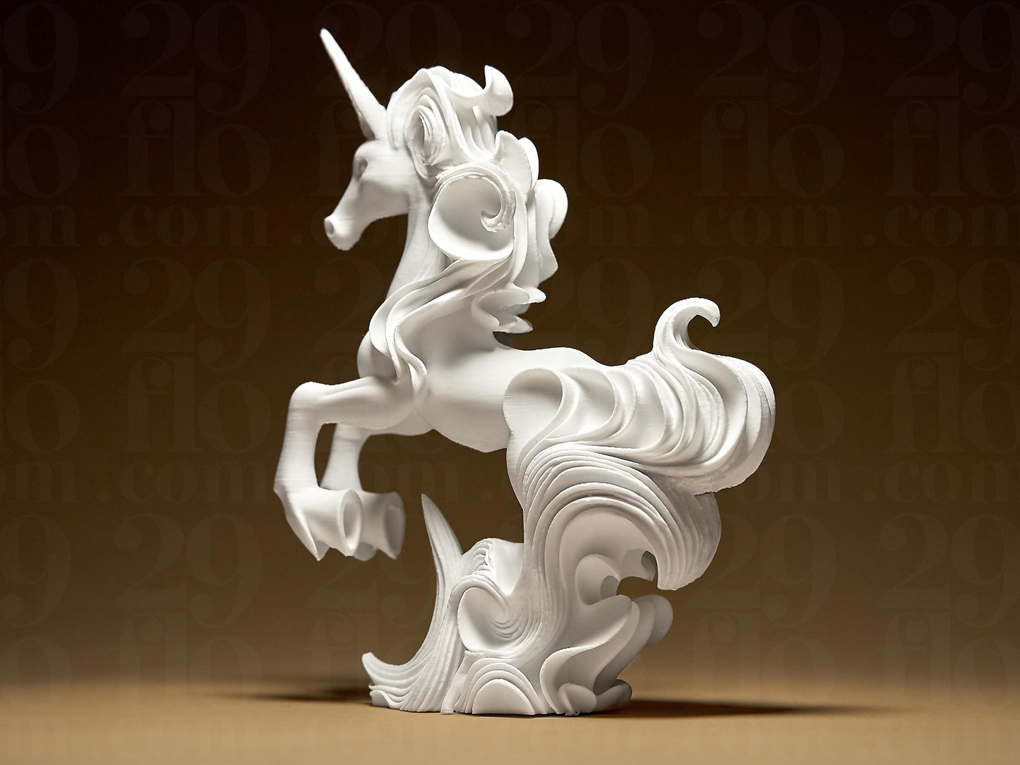 Unicorn 3D Printed Sculpture, Statue, Figure, Figurine Home Modern Decoration