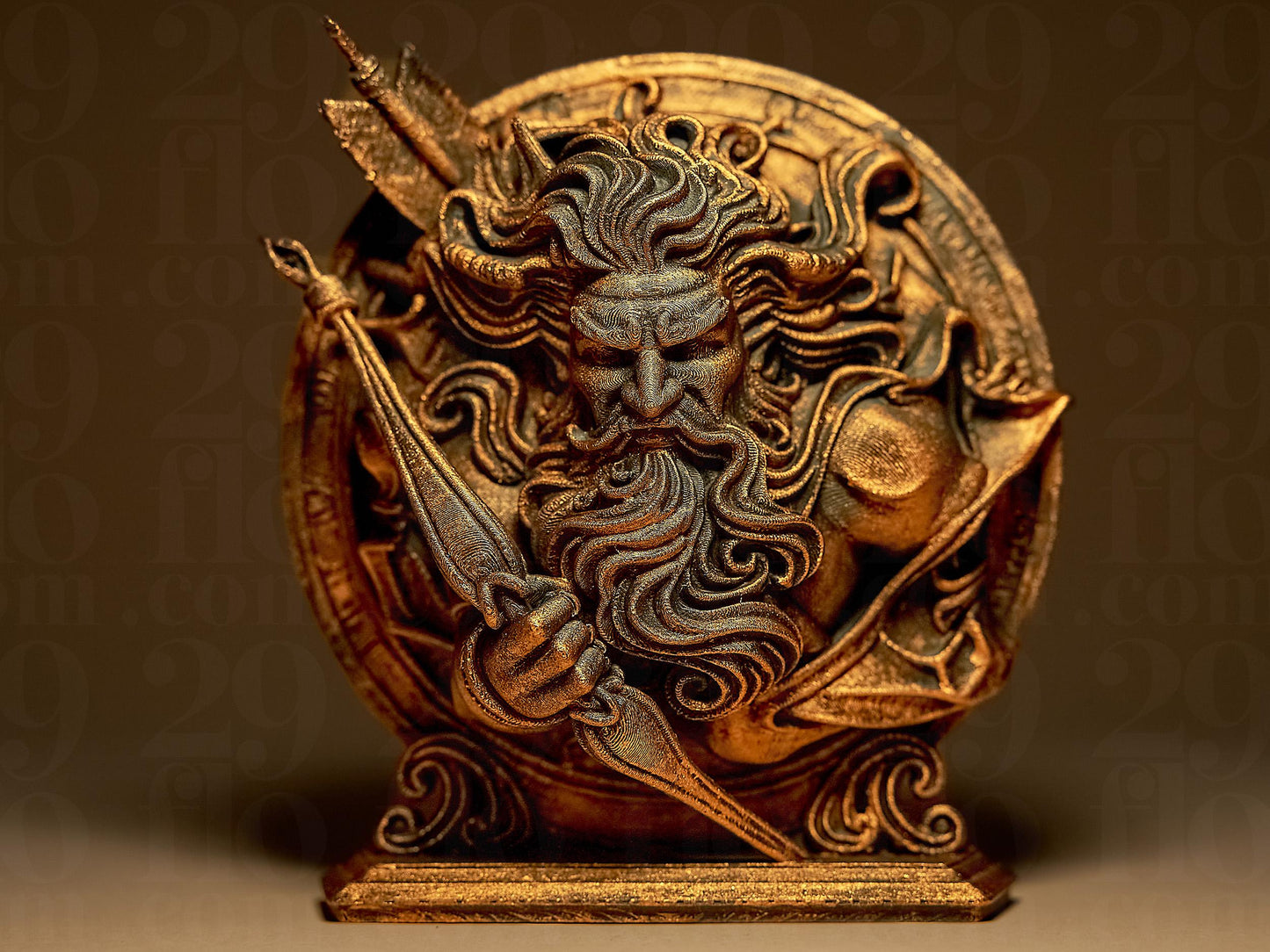 SAGITTARIUS - The Archer - ZODIAC 3D Printed Sculpture, Statue, Figure, Figurine Home Decoration (hand painted)