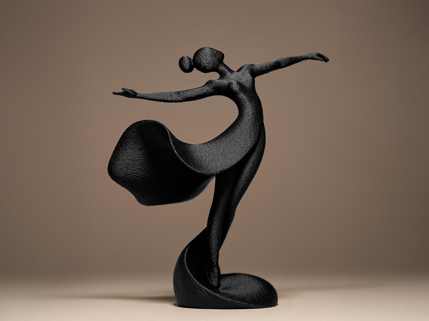 Ballerina Dancer Decorative 3D Printed Sculpture, Statue, Figure, Figurine Home Decoration