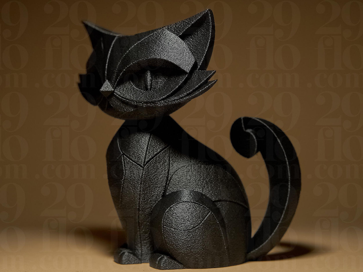 Cat Kitten Kitty 3D Printed Figurine Figure, Figurine Toy Gift Home Decoration